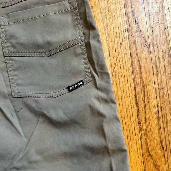 Prana Brion II Shorts Mens 28 Outdoor Hiking Tan Performance - Picture 4 of 11